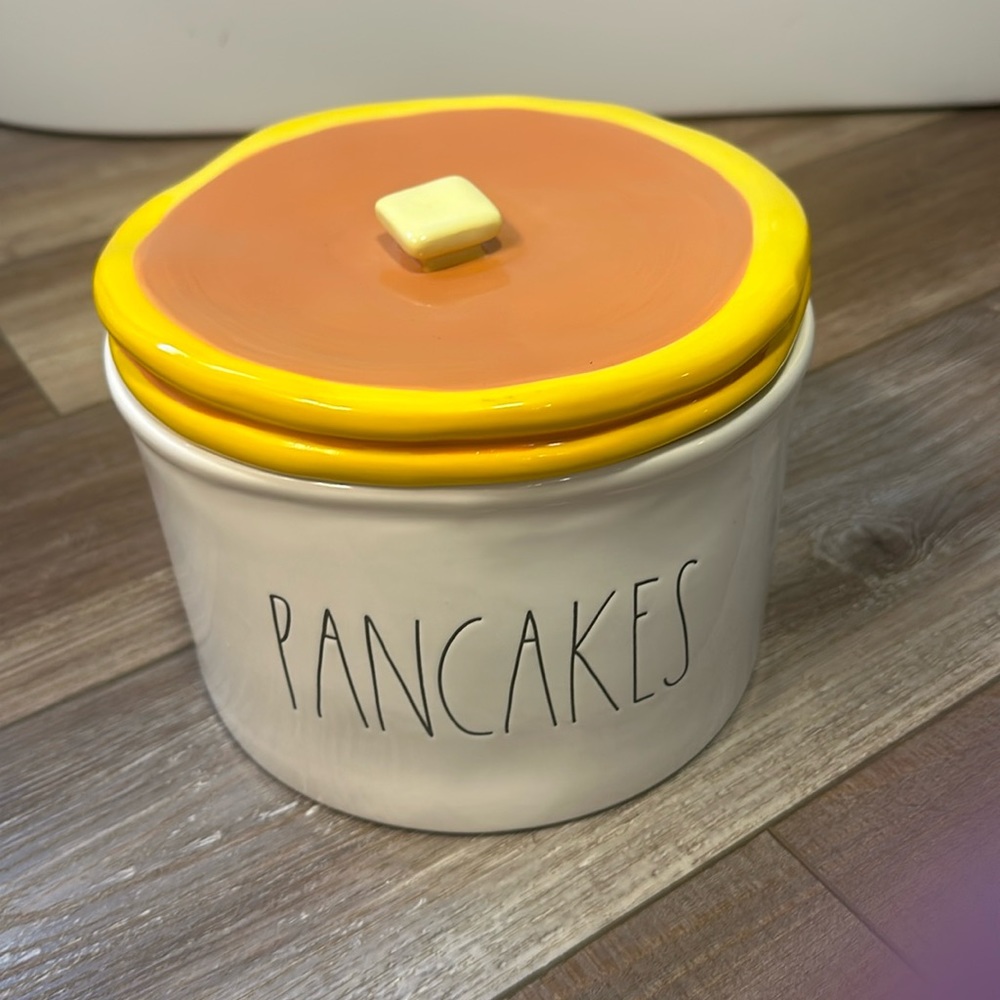 Rae Dunn Pancakes Jar